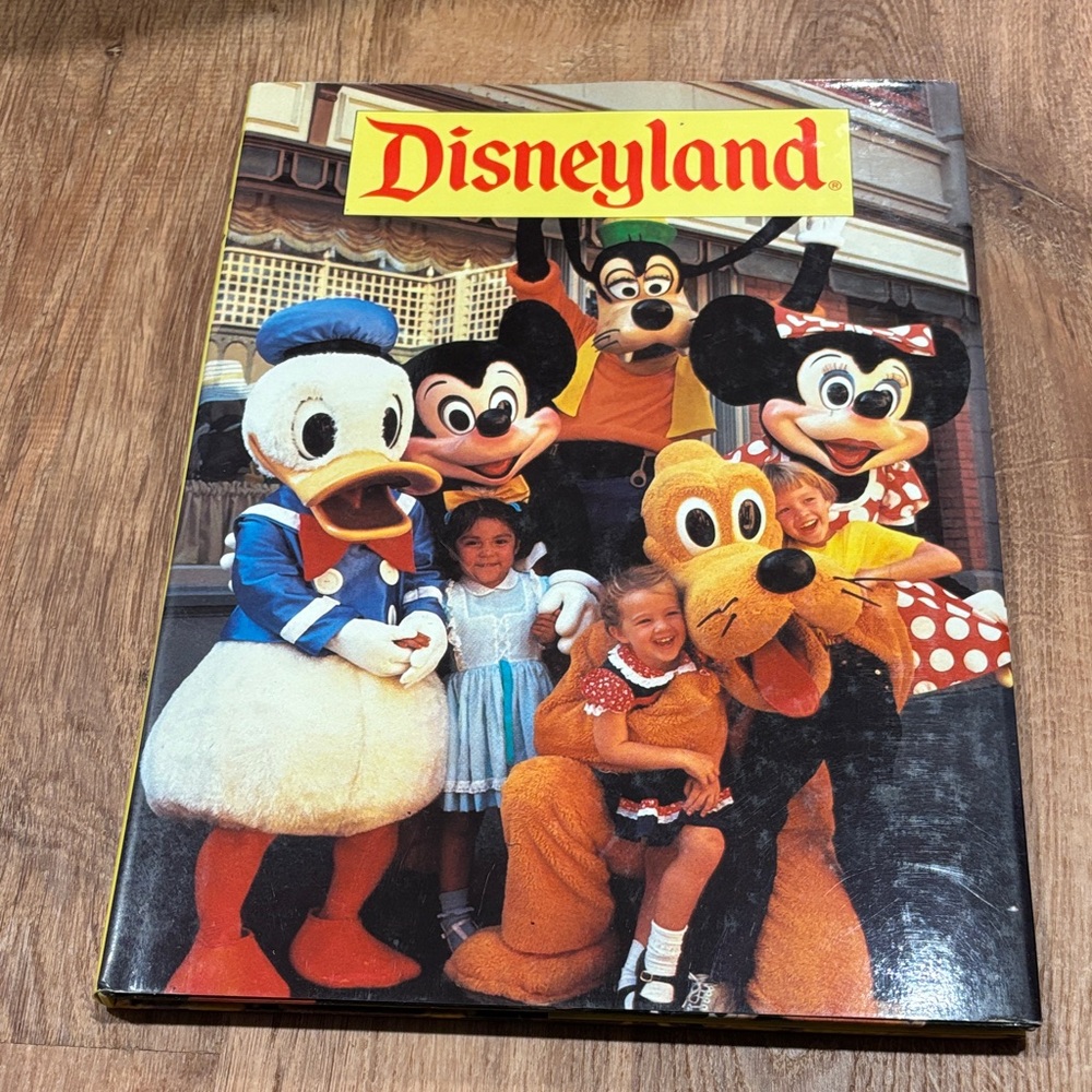 Crescent Disneyland Photo Album with Colorful Characters